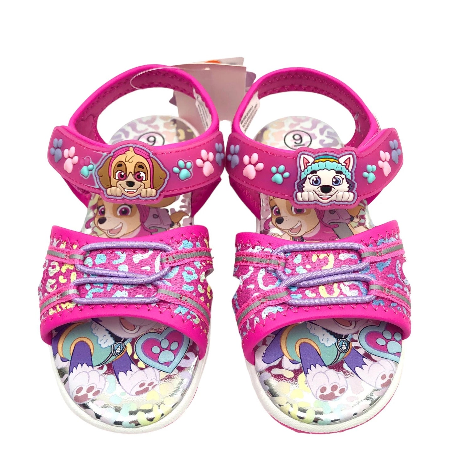 Nickelodeon Girls' Paw Patrol Light-Up Sandals
