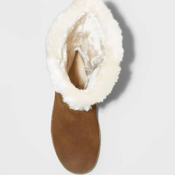 Universal Thread™ Women's Charleigh Faux Fur-Lined Winter Boots