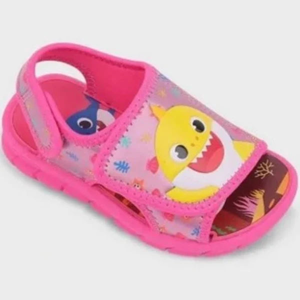 Nickelodeon Girls' Baby Shark Sandals