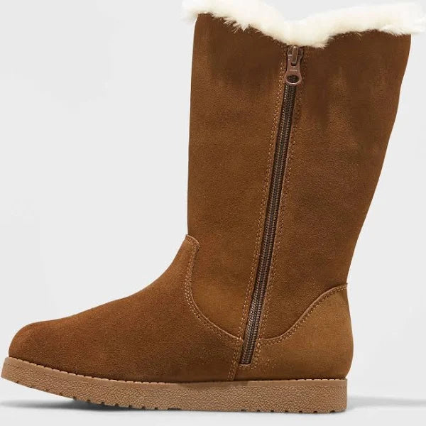 Universal Thread™ Women's Charleigh Faux Fur-Lined Winter Boots