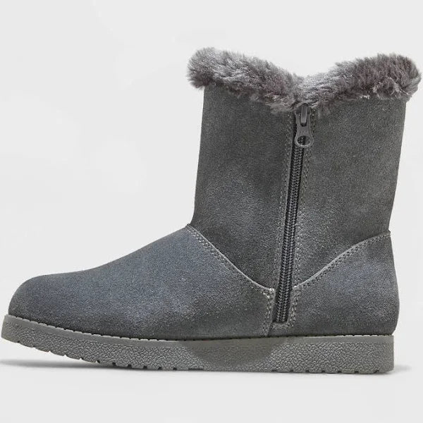 Universal Thread™ Women's Cat Faux Fur Winter Boots