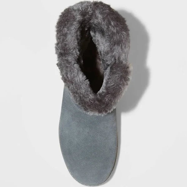 Universal Thread™ Women's Cat Faux Fur Winter Boots