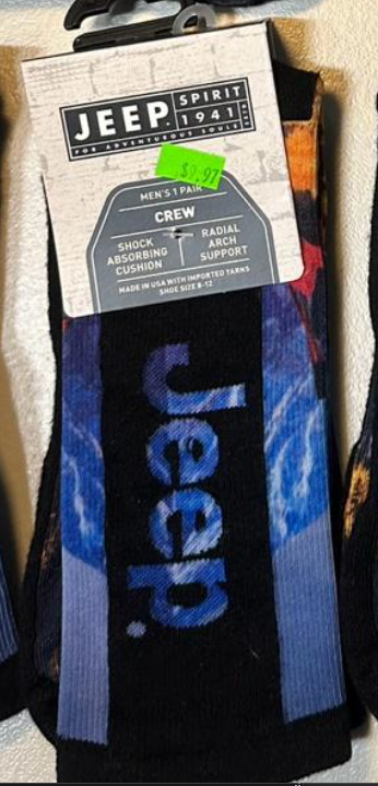 Jeep Crew Socks