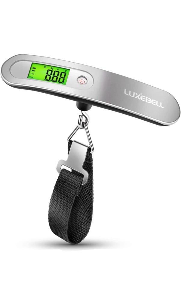 Luxebell Digital Luggage Scale – Portable Handheld Baggage Weight Checker